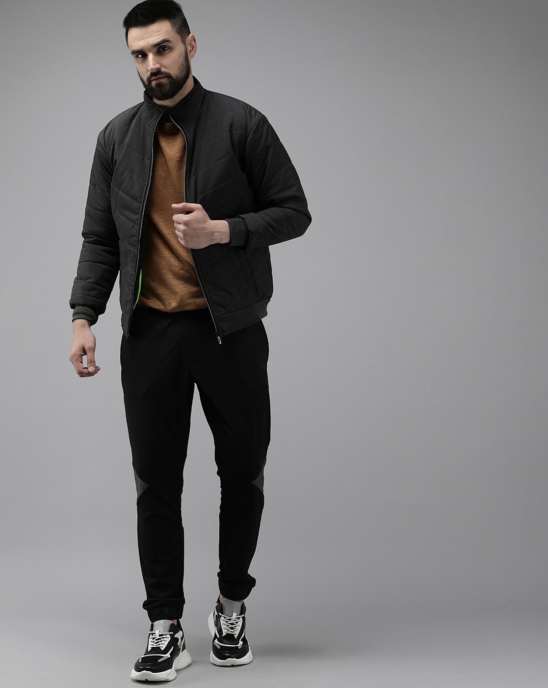 Buy Black Jackets & Coats for Men by VOXATI Online