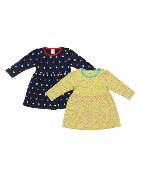 Buy Multicoloured Dresses Frocks for Girls by CLOTHE FUNN Online