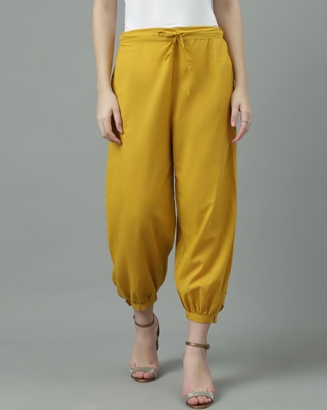 Women Pants with Tie-Up Price in India