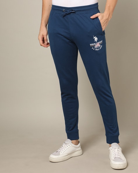 Blue polo joggers hot sale