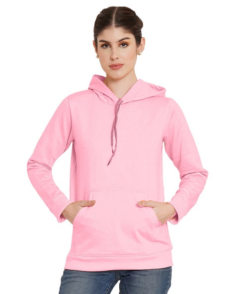 Pull&Bear hoodie in bright pink | ASOS