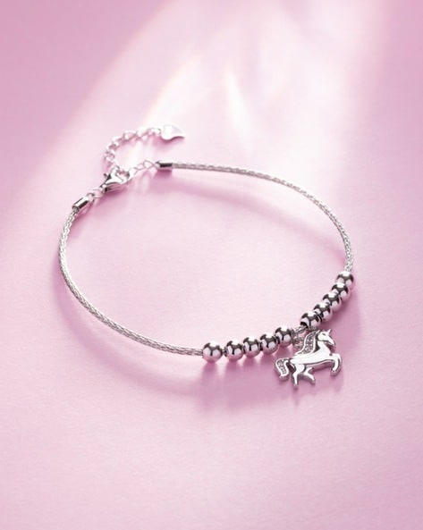 Buy Silver Bracelets & Bangles for Women by silvostyle by PNG Online |  Ajio.com