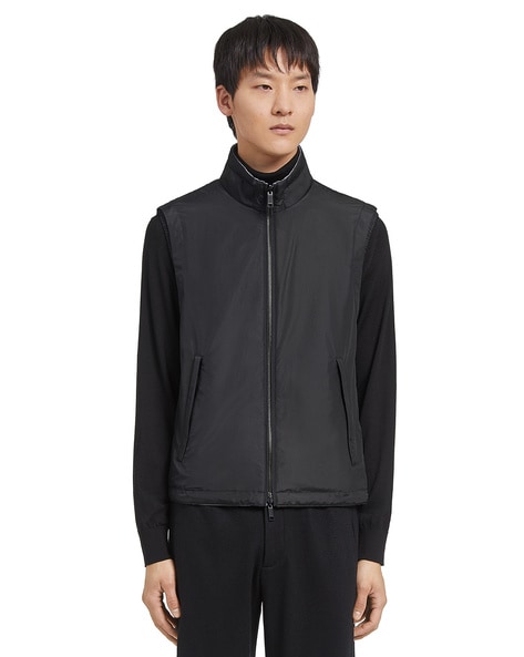 Zegna sport discount quilted reversible jacket