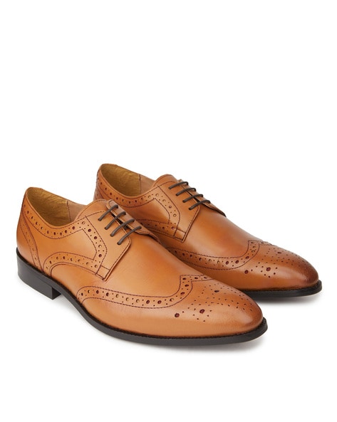 Buy Tan Formal Shoes for Men by Hats Off Accessories Online Ajio