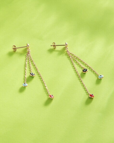 Front and sale back dangle earrings