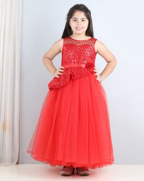 Balloon frocks for ladies best sale