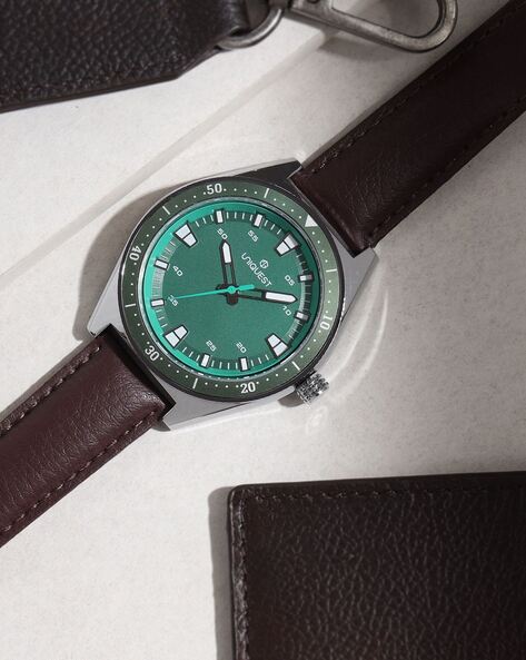 AS9R29X1 Green Marble Dial Watch – ALBA WATCHES INDIA