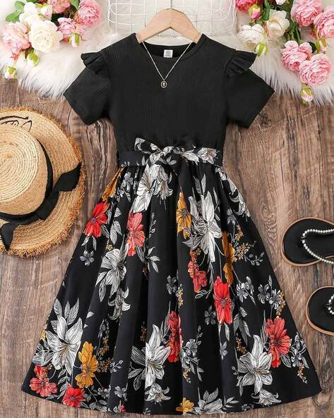 Buy Black Dresses & Frocks for Girls by Thoillling Online