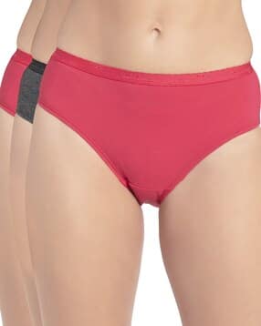 1523 High Coverage Super Combed Cotton Mid Waist Hipster with Ultrasoft Exposed Waistband and Stay Fresh Treatment-image-17