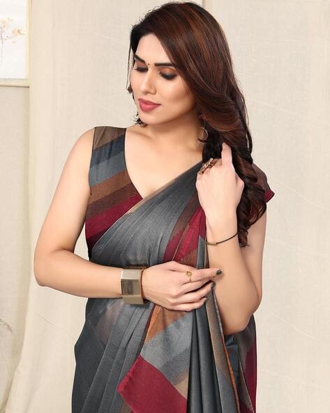 Manjusha❤❤❤ #manjusha #anchor #cutestmodel #beautiful #lovely #gorgeous  #upcomingarti… | Saree blouse designs latest, Chiffon blouses designs,  Fashion blouse design