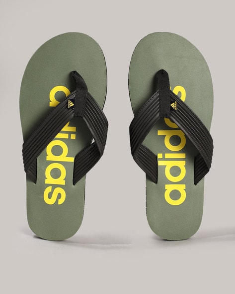 Adidas Men Yompzee Thong-Strap Flip-Flops