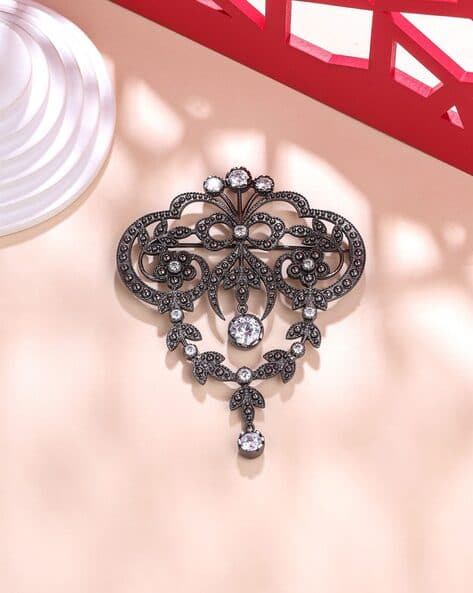 Buy Grey Cufflinks Tiepins for Men by Cosa Nostraa Online