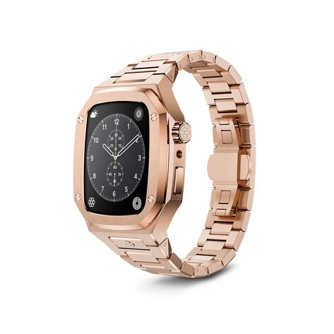 Ultra 8 Gold Watch for Men: 24K Gold Edition Apple logo Bluetooth Call –  Style & Gadgets