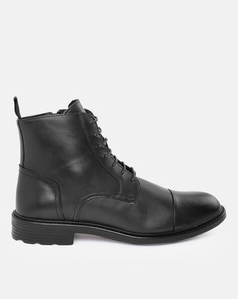 Geox Men's Classic Ankle Boot - Breathable, Comfortable Casual Boot For Everyday Wear