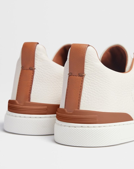 Zegna slip on discount sneakers wynn collection