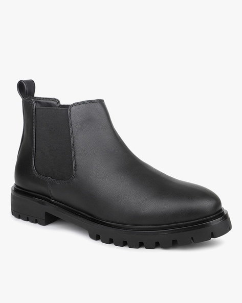 Ladies black chelsea boots best sale size 5