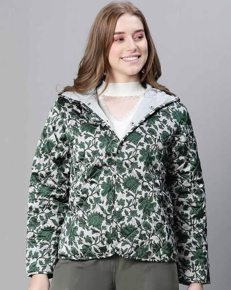 Buy Green Jackets Coats for Women by Oxolloxo Online