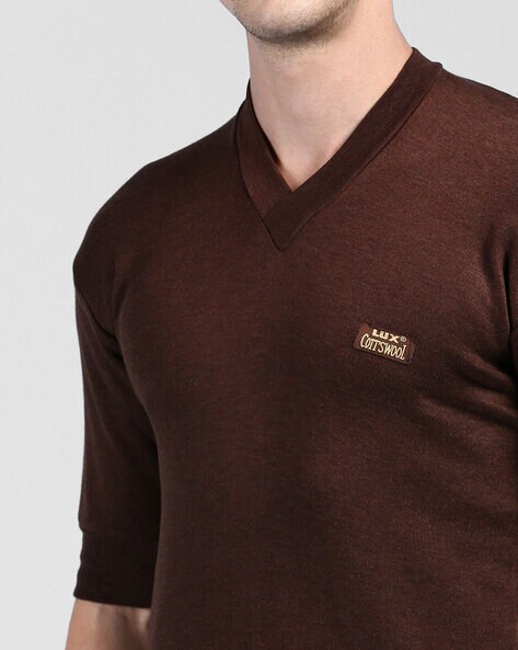 Buy Brown Thermal Wear for Men by LUX COTT'S WOOL Online