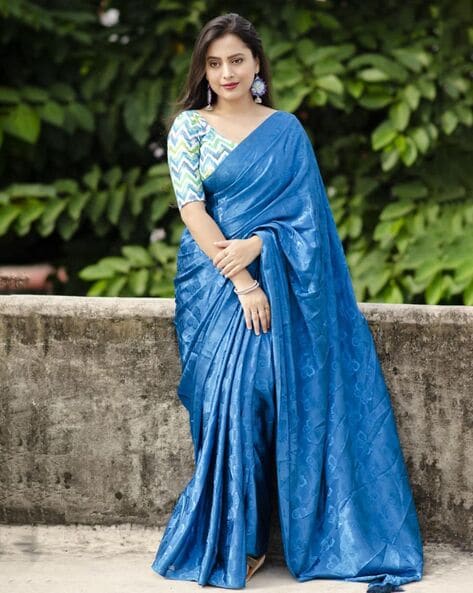 Want to buy latest collection of Chiffon sarees? – tagged  