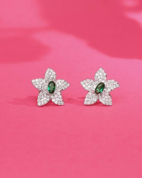 Stud Earrings Silver Type Earrings Buy Silver Earrings For Women