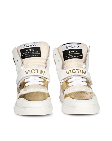 Buy Gold Sneakers for Men by Saint G Online Ajio