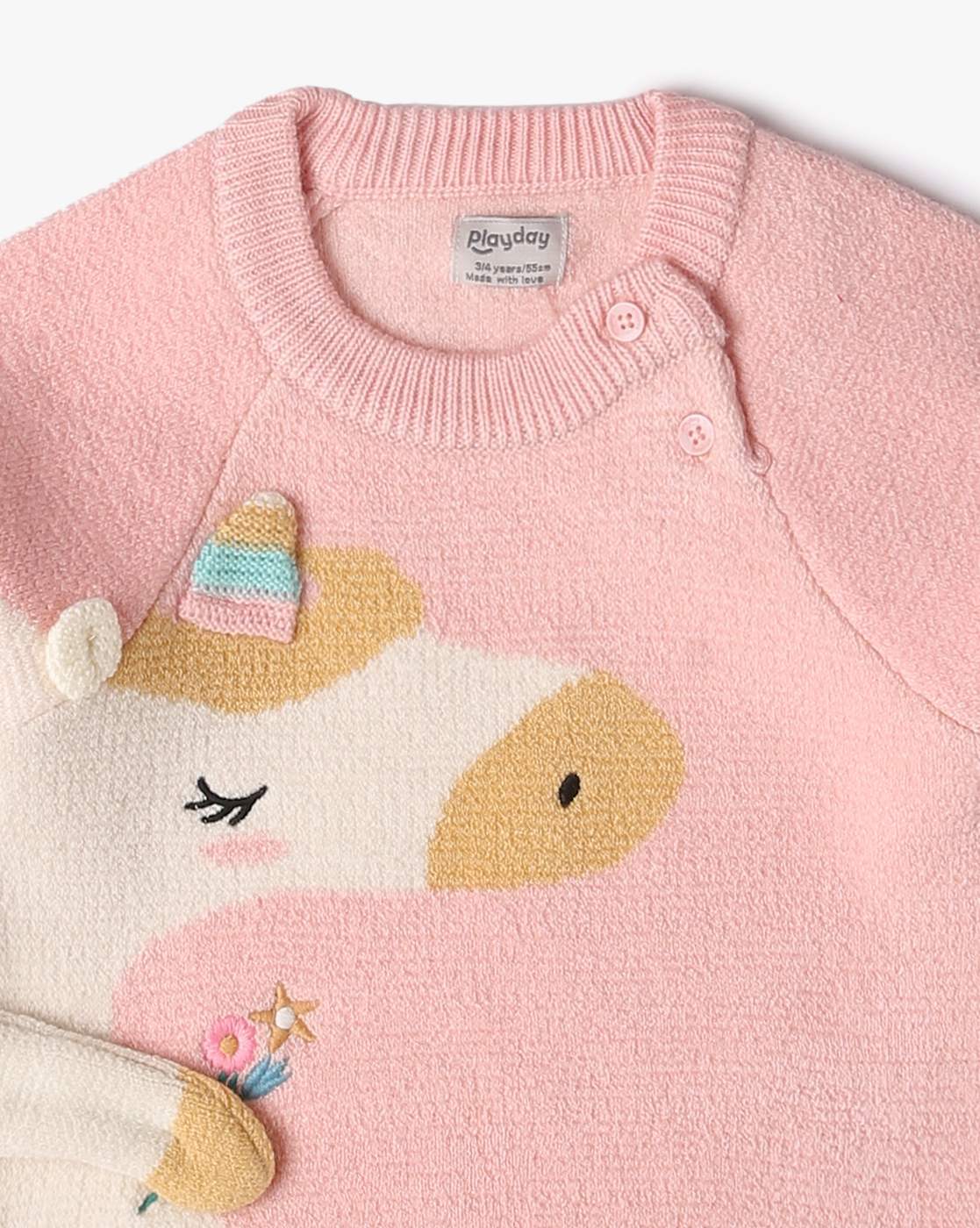 Pink unicorn sweater hotsell