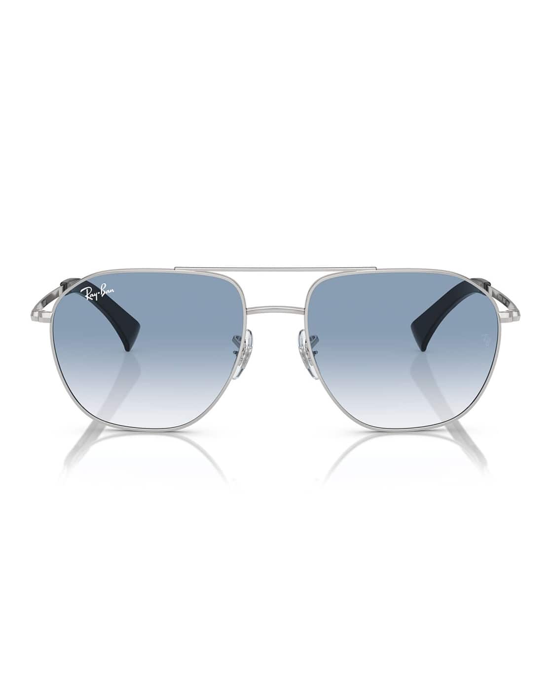 Buy Ray-Ban Unisex Gradient Aviator Sunglasses-0RB3723I Blue