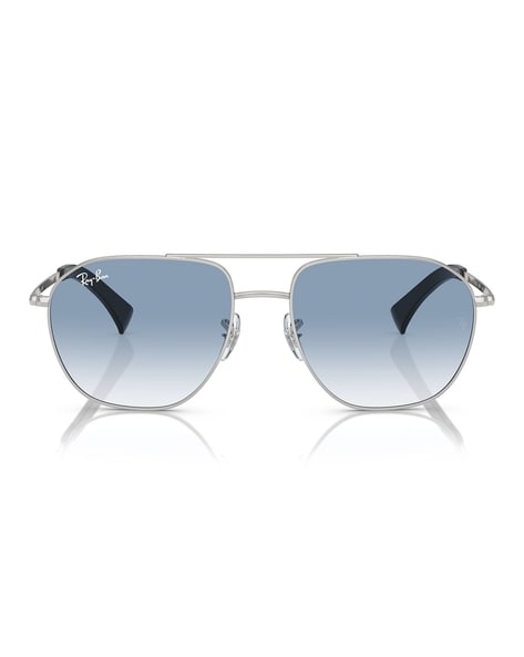 Ray-Ban Aviator Gradient Polarized Blue/Grey Unisex Sunglasses RB3025  004/78 58 805289467052 - Sunglasses, Aviator - Jomashop