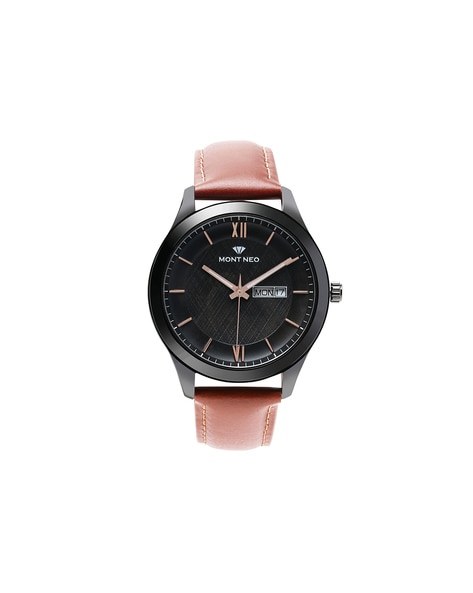 Buy Black Watches for Men by LIMESTONE Online | Ajio.com