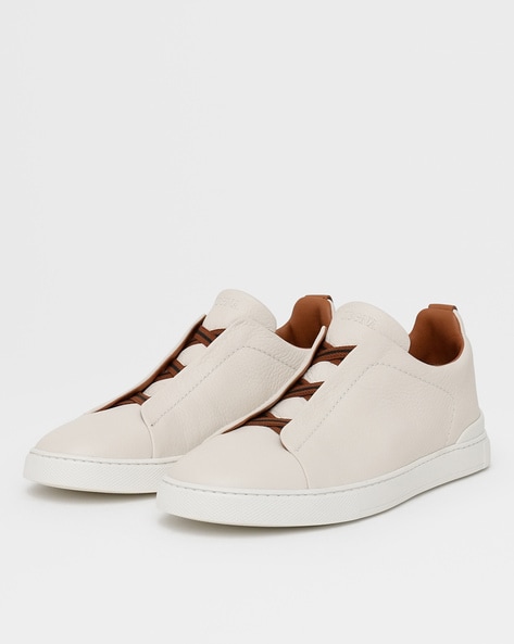 Zegna slip discount on sneaker