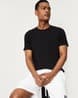Men Regular Fit Crew-Neck T-Shirt
