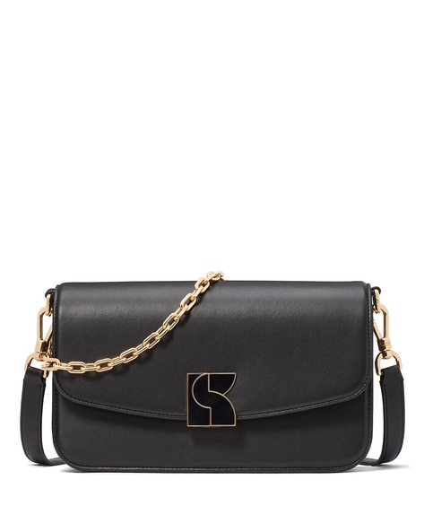 Buy KATE SPADE Dakota Smooth Leather Bag Black Color Women