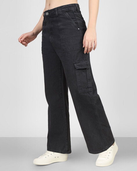 Buy Charcoal Trousers & Pants for Women by MASTEC JEANS Online
