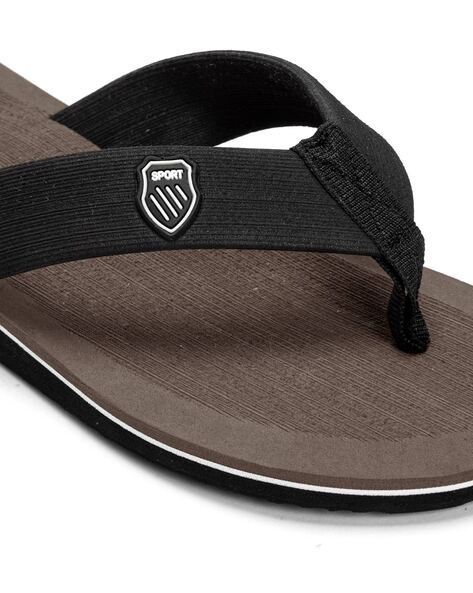 Buy Brown Flip Flop Slippers for Men by DRUNKEN Online Ajio