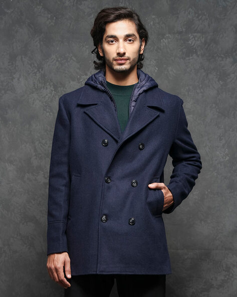 Buy Navy Blue Jackets Coats for Men by Rare Rabbit Online Ajio