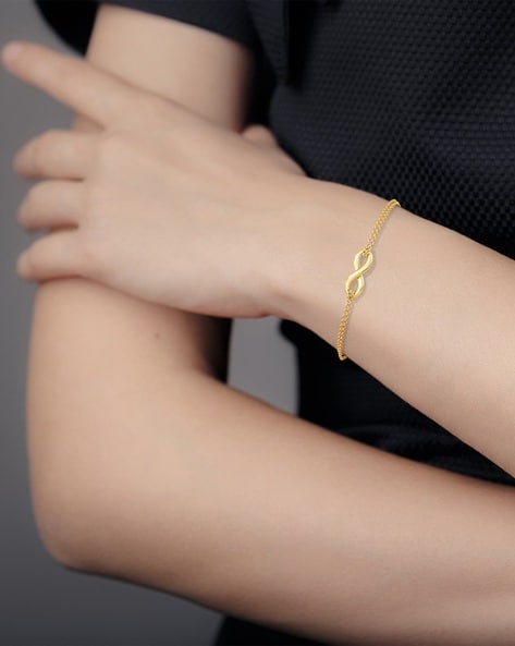 Women 14k Gold Bracelet Dealers - Get Best Price from Manufacturers &  Suppliers in India