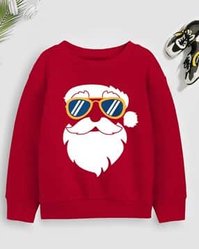 trampoline Graphic Print Crew-Neck Sweatshirt-picture-38