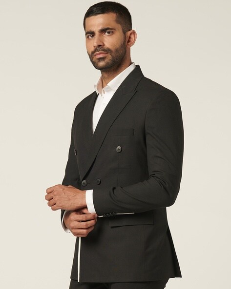 Buy Black Blazers Waistcoats for Men by Mr Button Online Ajio