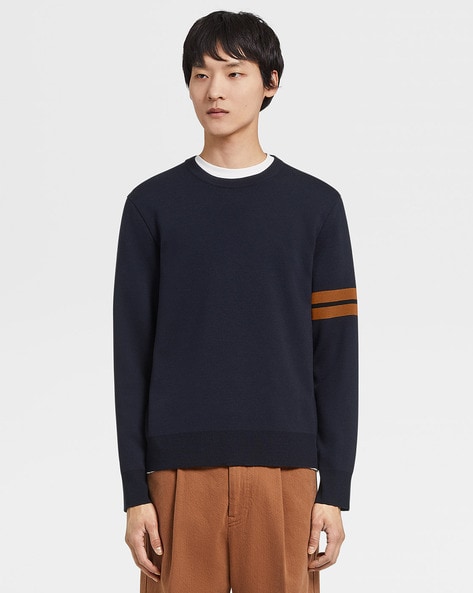 Zegna techmerino discount black jumper