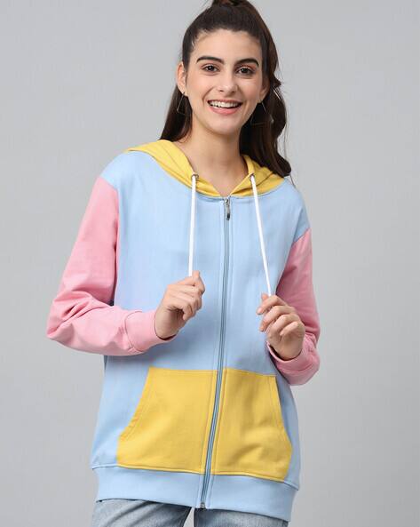 Hoodies Zip Front Tops Ladies Ladies Plus Size Zip Up Hoodies