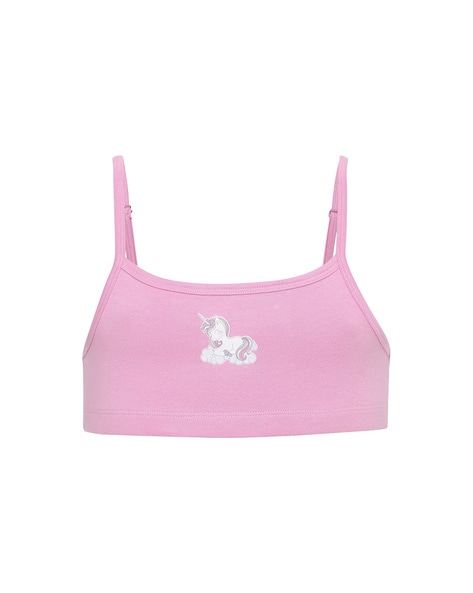 Buy Pink Bras & Bralettes for Girls by CHARM N CHERISH Online