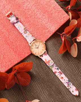 Rose Dial Analogue Fashion Watch for Women-image-20