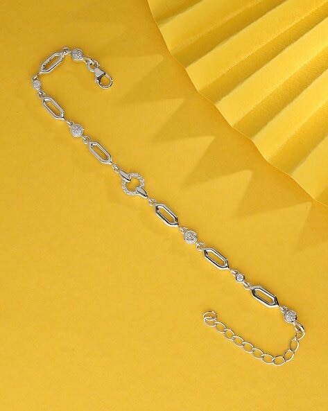 Buy Silver Bracelets & Bangles for Women by Carlton London Online | Ajio.com