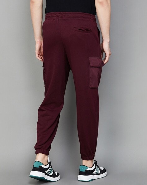 Buy Red Track Pants for Men by FAME FOREVER BY LIFESTYLE Online