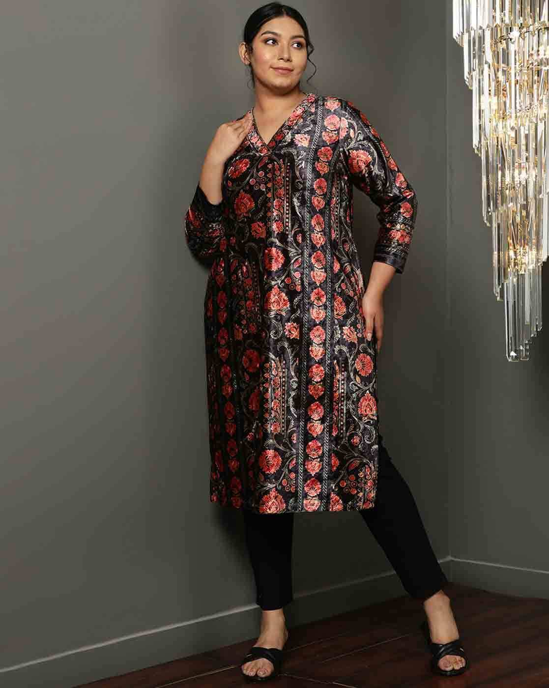 Buy Black Kurtas for Women by Amydus Online