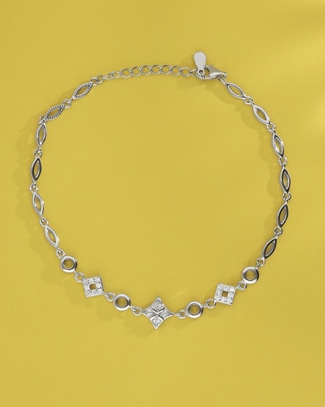 Silver deals anklets png