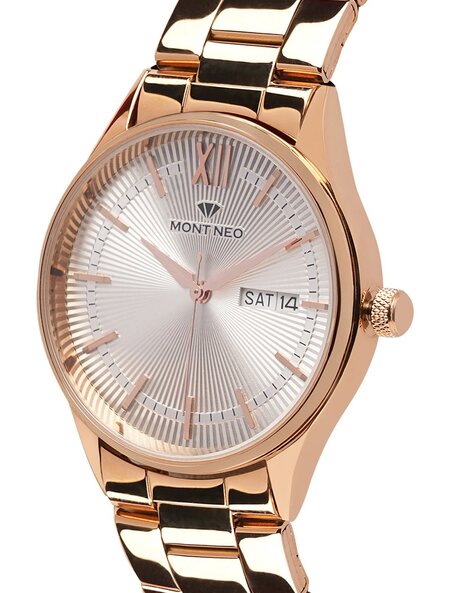 Buy Rose gold Watches for Men by Mont Neo Online Ajio