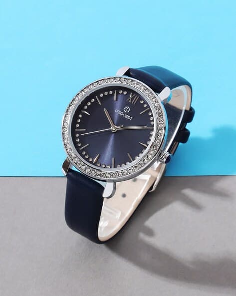 Uniquest Rose Dial Analogue Fashion Watch For Women