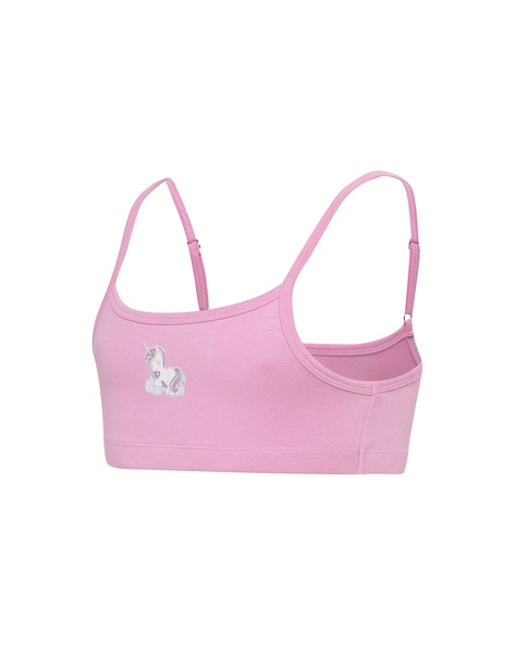 Buy Pink Bras & Bralettes for Girls by CHARM N CHERISH Online