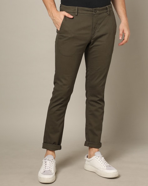 Buy Olive Trousers & Pants for Men by U.S. Polo Assn. Online